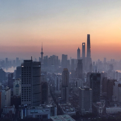Sunrise in Shanghai