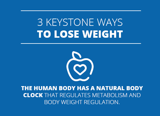 3 Keystone Ways to Lose Weight