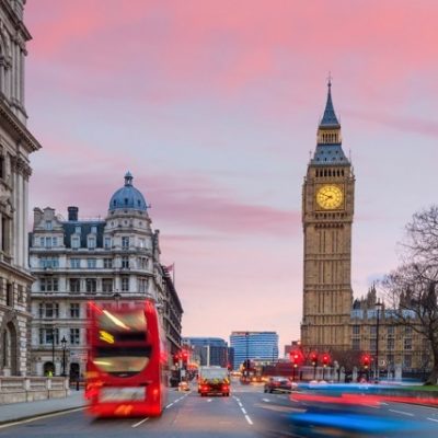 London's Big Ben and Parliament Square