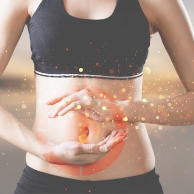 Abdomen balance.
