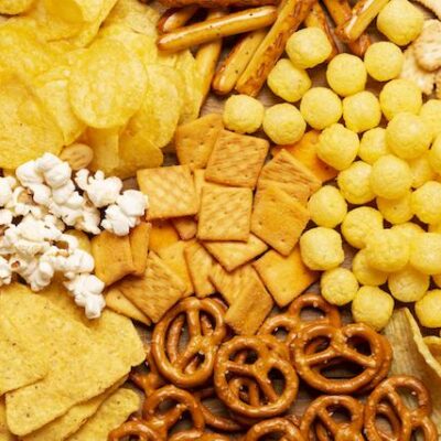 Mixture of ultra processed foods.