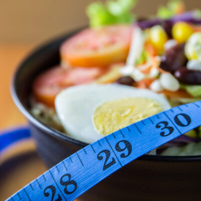 Fresh mixed vegetables salad