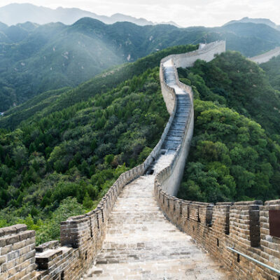 The Great Wall of China.