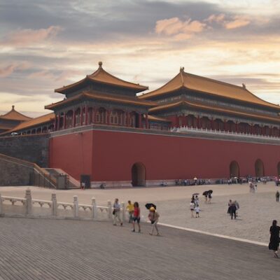 Forbidden city in Beijing, China.