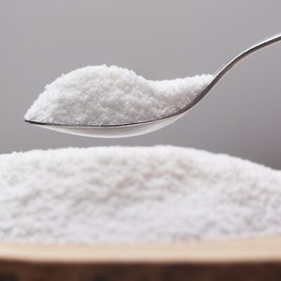 Spoonful of artificial sweetener.