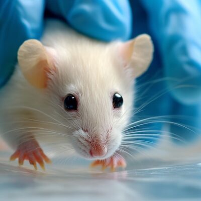 Mouse in a lab.